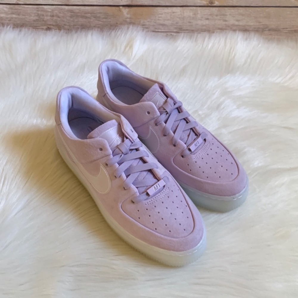 Nike Air Force 1 Sage Low LX In Violet Mist - Picture 4 of 8